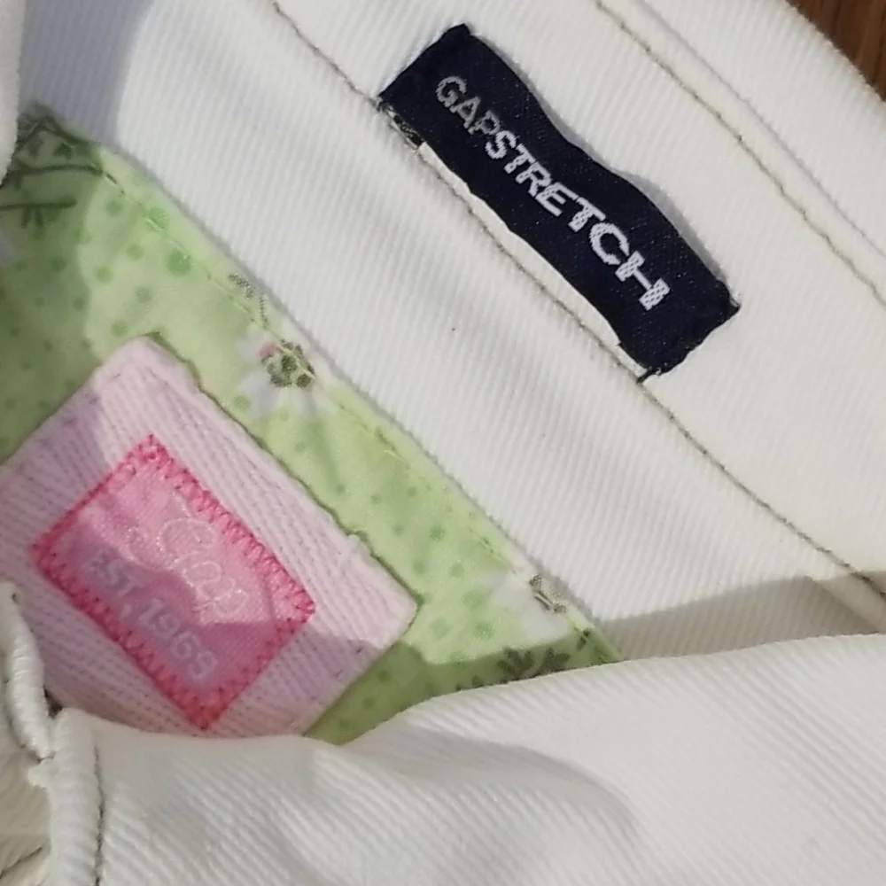 White gap jean jacket s‎ 5/6